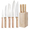 Parallèle 5 Piece Chef Knife Set with Block