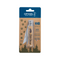 No°08 Oak Engraved Handle Folding Knife - Animalia (Blister Packaging)