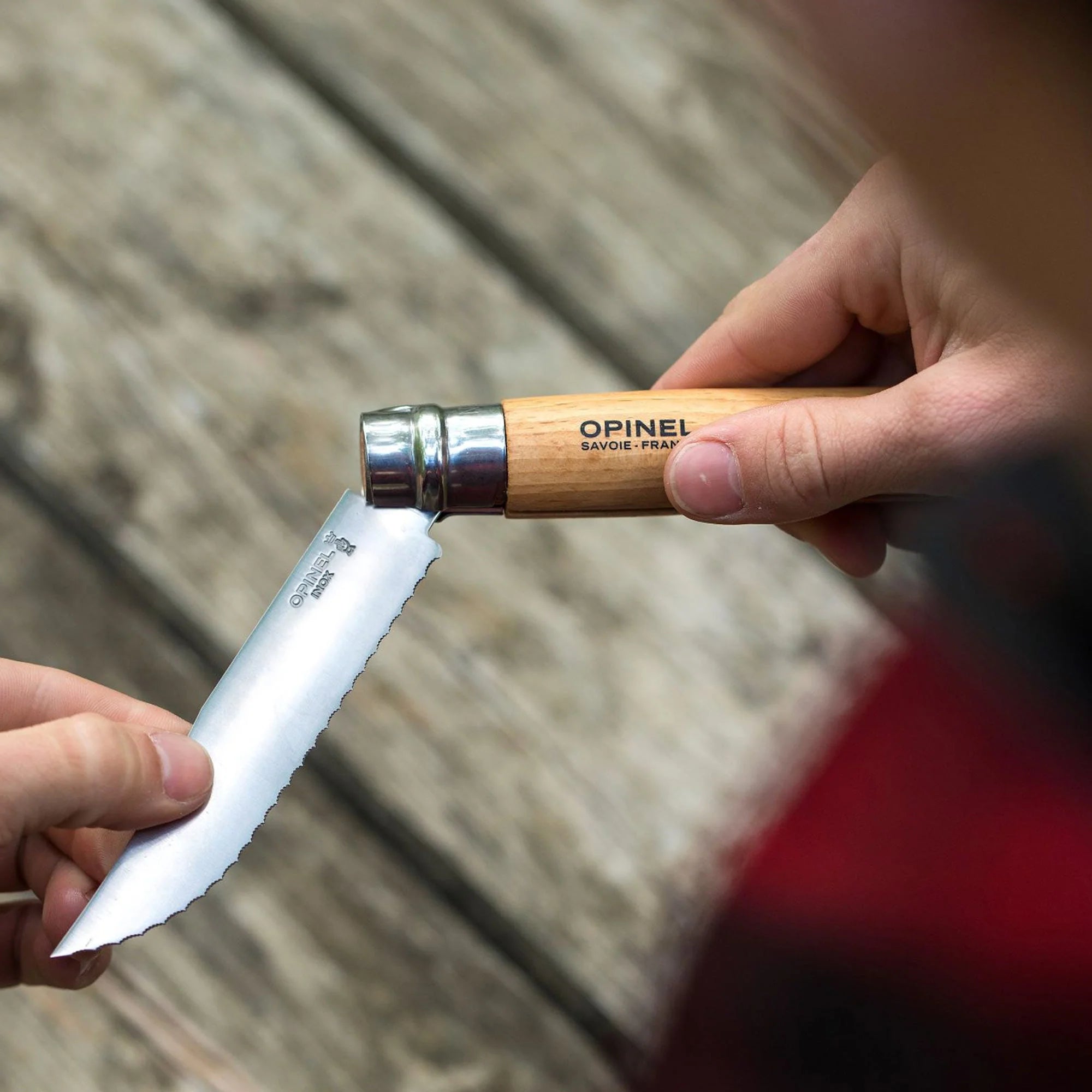 Opinel N°12 Serrated Knife Serrated Knife Outdoor Opinel Australia