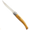 N°10 Olive Wood Folding Fillet Knife with Wood Box & Sheath (Clearance)