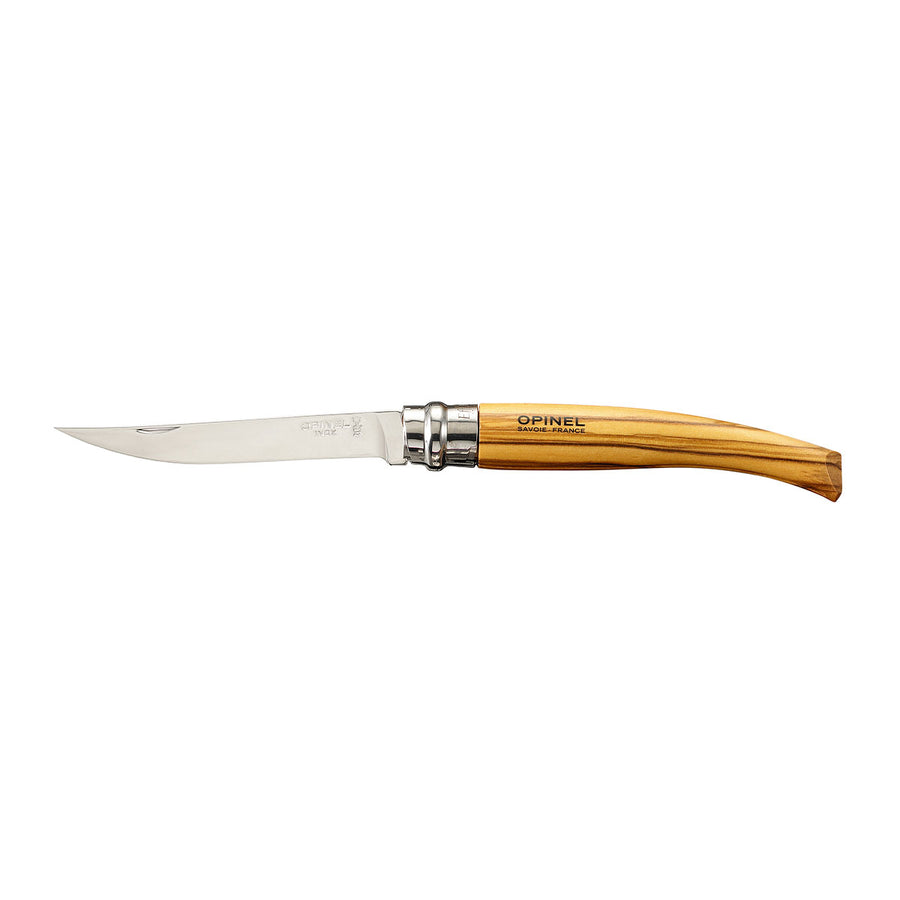 N°10 Slim Olive Folding Fillet Knife (Clearance)