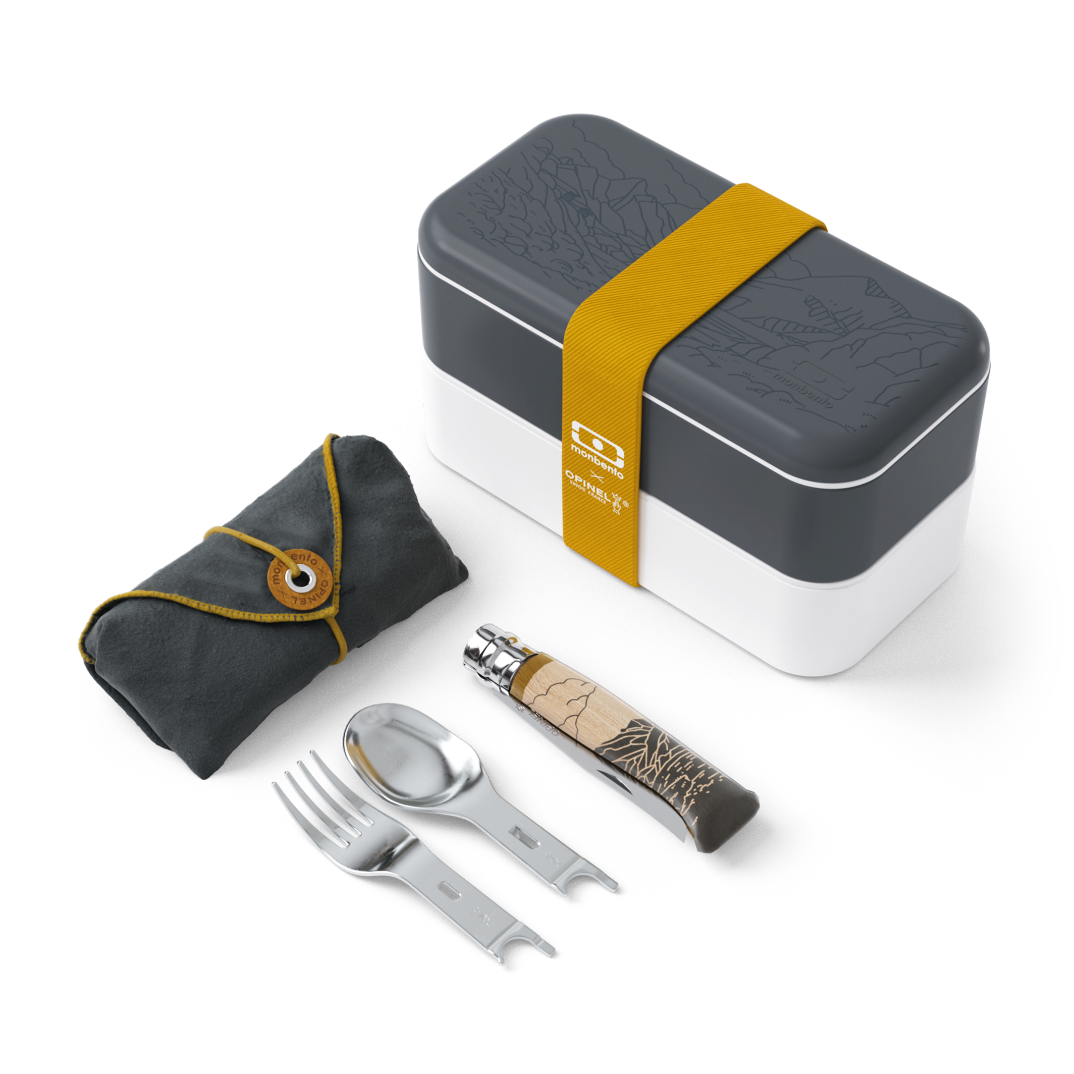 On-the-go meal kit Monbento x Opinel