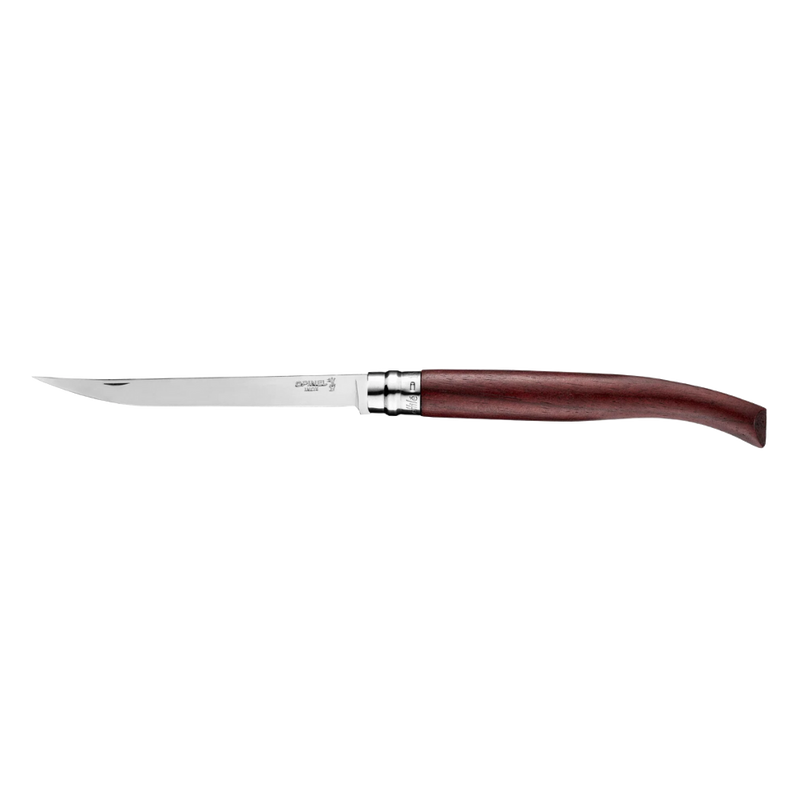 No.12 Effilé Stainless Steel Filleting Folding Knife - Padouk