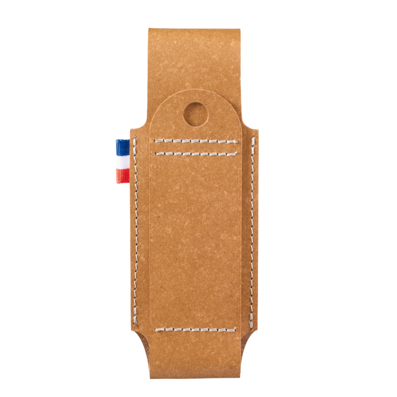 Leather Simple Sheath & French Flag