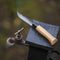 N°08 Limited Edition Black Oak Folding Knife + Wooden Gift Box